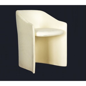 THALES European Minimalist Dining Chair Polyurethane <b>Foam</b> Comfort Modern <b>Seating</b> Design - Product Image 2