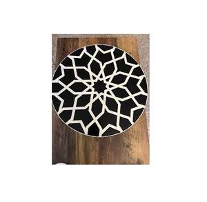 Soporte de exhibición para tartas con incrustaciones de hueso, estante cuadrado suspendido con uso hecho a mano, gran oferta - Product Image 1