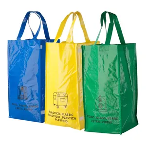 Sacs de recyclage durables Sortex pour les déchets ménagers, solution écologique de merchandising - Product Image 1