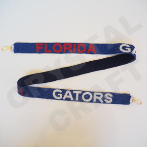 Woo Pig Sooie personalizado oro blanco semilla cuenta bolsa correas Correa con cuentas para bolsos accesorio de moda - Product Image 5