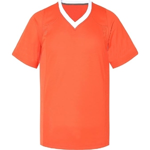 เสื้อฟุตบอลตาข่ายสีส้ม คุณภาพสูง ผลิตตามสั่ง ชุดฟุตบอลอเมริกัน เสื้อฟุตบอลอเมริกัน - Product Image 5