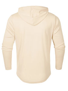 Sudaderas con capucha y sudaderas de talla grande para hombre, sudaderas con capucha de mezcla de algodón transpirable para hombre - Product Image 2