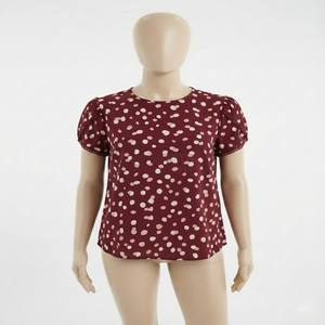 2025 Wholesale Women's Korean Style Organza Office High Quality Tank <b>Top</b> <b>Short</b> Sleeve Regular Fit Blouse Shirt - Product Image 1