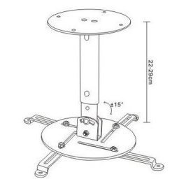 Support de projecteur de plafond réglable en hauteur PJMN10 pour une utilisation à la maison ou au bureau - Product Image 2