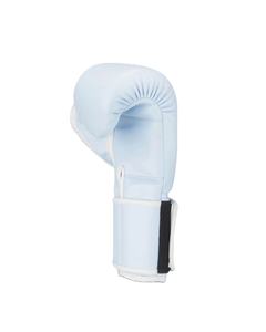 Guantes de Boxeo Fly Azul Cielo y Blanco, Modelo Nuevo RTS, Guantes de Entrenamiento y Sparring de Piel Profesional con Cierre de Velcro CP-BG-79 - Product Image 3