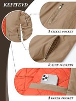 Blouson bomber unisexe, coupe-vent d'hiver à capuche, écologique, fermeture éclair intégrale, veste décontractée pour le travail