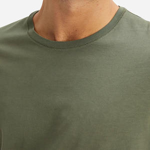 Épais De Qualité 100% Coton T Shirt Surdimensionné Plus la Taille des Hommes t-shirt À Manches Courtes Ras Du Cou Impression T-shirt - Product Image 3