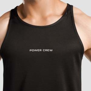 เสื้อกล้ามผู้ชาย GAI Power ทรงปกติ สีดำ - Product Image 6