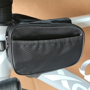 <span class=keywords><strong>Sacoche</strong></span> frontale pour vélo de montagne, <span class=keywords><strong>double</strong></span> tube de téléphone portable, <span class=keywords><strong>sacoche</strong></span> de selle de haute qualité, équipement d'équitation, sacs d'outils thermopressés EVA - Product Image 3