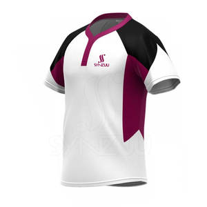 Uniforme de fútbol de Rugby de diseño personalizado de alta calidad para jóvenes última llegada incluye camisetas y pantalones cortos - Product Image 5