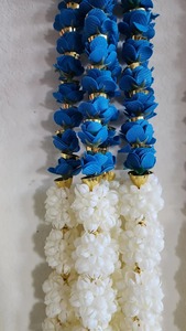 ม่านแขวนประตูลายดอกกุหลาบดอกมะลิดอกไม้แขวนพวงมาลัยดอกไม้มุสลิมตกแต่งงานแต่งงานฮาลดิเมน - Product Image 3