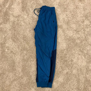 Men's Casual Straight Leg <b>Trousers</b> Custom Embroidered Logo Breathable Waterproof Windbreaker Polyester Nylon Track <b>Elastic</b> <b>Waist</b> - Product Image 4