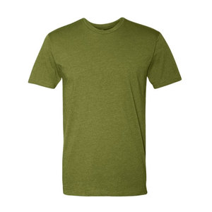 Camiseta de Algodón 100% CVC Premium Ajustada, Color Azul Marino Medianoche, con Logotipo Personalizado, Anti-Pilling, Transpirable y de Tela Suave, Modelo Level 6210 - Product Image 6