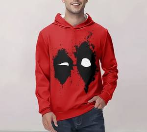Cómodas sudaderas con capucha con estampado de pantalla para hombre, Venta caliente transpirable, peso ligero, tarifa barata, sudaderas con capucha con estampado de pantalla para hombre con el último diseño - Product Image 3