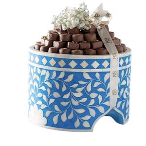 Soporte para Pastel de Lujo con Incrustaciones de Madreperla, Apto para Horno, Detalles en Resina, Elegante para Postres de Boda, Servir en Fiestas, Hogar Elegante - Product Image 2