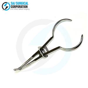 Fórceps de abrazadera de presa de goma perfecta, acero inoxidable alemán para dentistas, higienistas, juego Dental certificado CE, instrumento quirúrgico CE - Product Image 2