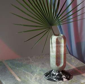 Jarrón de Flores Artístico de Mármol, Nuevo, para Arreglos Florales, Mejora el Atractivo Visual de los Espacios Interiores - Product Image 5