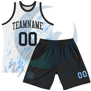 Uniforme Deportivo de Baloncesto Personalizado, Transpirable, de Talla Grande, con Diseño Digital Sublimado, para Equipos Deportivos - Product Image 4
