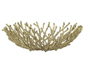 Bol décoratif en métal de luxe Design personnalisé Bol de service de fruits Bol fait à la main Vente en gros d'usine. - Product Image 1