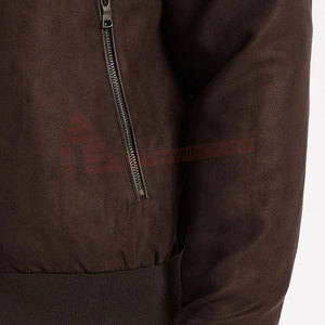 Chaqueta Bomber de Diseño Personalizado OEM, Chaqueta Bomber de Invierno de Alta Calidad al Mejor Precio - Product Image 4
