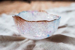 Cuenco decorativo de resina artístico único, estilo artístico contemporáneo, perfecto para mesa de entrada o decoración elegante de la India - Product Image 6