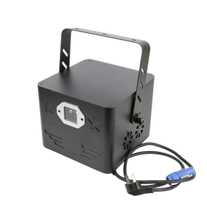 Proyector Láser 3D a Todo Color de 10W - Ideal para Discotecas, Espectáculos, Iluminación de Escenario para el Primer Baile y Bodas - Product Image 1