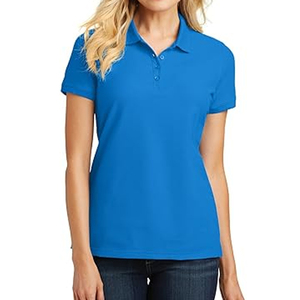 Camiseta de Punto para Mujer, 100% Algodón, Transpirable, Casual, Ajustada, Suave, para el Verano - Product Image 1