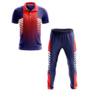 Personalizado Unisex Totalmente Sublimado Cricket Jersey Sublimación Uniforme Cuello Redondo Jersey - Product Image 6