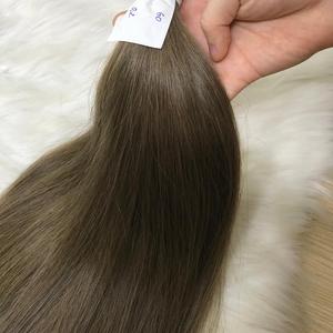 Cheveux vierges bruts vietnamiens en gros paquets de cheveux à pointe plate 100% cheveux humains Non-Remy droits de haute qualité meilleur prix - Product Image 4