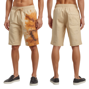 Pantalones cortos estampados para hombre de Fashion Forward con diseño Desert Storm y construcción de primera calidad para un estilo de vida informal. - Product Image 4