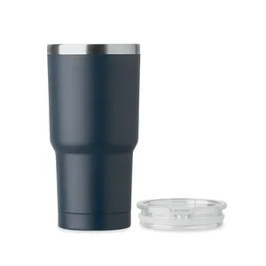 Gobelets en verre recyclé et en acier inoxydable SUM, produit de merchandising durable - Product Image 4