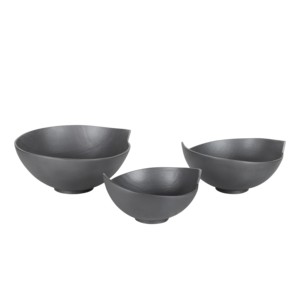 Ensemble de 3 plateaux décoratifs de luxe pour la maison, en métal, pour servir des desserts secs, des noix, des bonbons, des fruits, pour décorations de mariage - Product Image 1