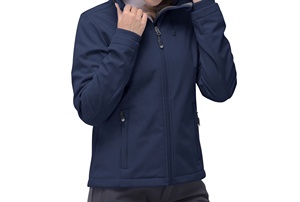 Veste coupe-vent softshell pour femmes grandes tailles, imperméable et respirante, idéale pour l'entraînement en extérieur en hiver, haute qualité - Product Image 4