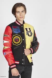 Veste pour homme, veste universitaire, vestes des Bulls, veste de Chicago, veste en cuir basique pour homme, veste de baseball universitaire, veste bomber, vêtements d'extérieur - Product Image 4