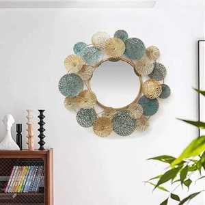 Post Modern Style <b>Wall</b> <b>Mirror</b> In Latest Decorative Style For Home Livingroom Hotel Hallway <b>Hanging</b> Use Metal <b>Wall</b> <b>Mirror</b> - Product Image 4