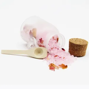Artículo más vendido Servicio OEM sal comestible rosa claro Granos finos a precios al por mayor sabor natural logotipo personalizado