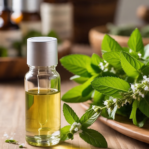 Aceite esencial de menta verde natural 100%-Hidratante brillante y cuidado de la piel destilado al vapor certificado GMP - Product Image 4