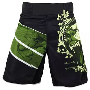 กางเกงชกมวย MMA พิมพ์ลายตามสั่ง แบบซับลิเมชั่น ยืดได้ ซักได้ สำหรับฝึกซ้อม MMA มวย ต่อสู้ ออกกำลังกาย น้ำหนักเบา สำหรับผู้ชาย - Product Image 1