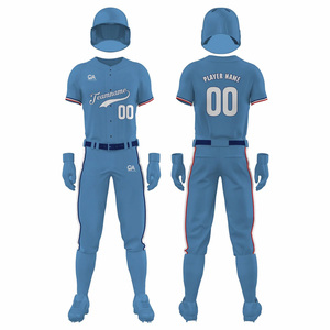 2025 OEM nuevo diseño personalizado equipo juvenil hombres deportes béisbol Jersey y pantalón conjunto/último diseño hombres equipo desgaste uniforme de béisbol - Product Image 3