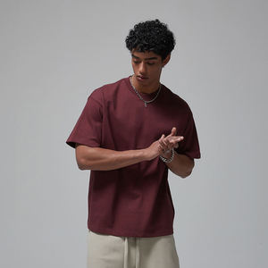 Camisetas de Manga Corta para Hombre, 100% Algodón, Alta Calidad, Ecológicas, Transpirables, con Muestra Gratis, Venta al Por Mayor - Product Image 1