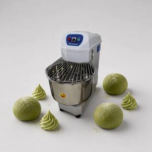 Machine à pétrir la pâte à pizza professionnelle, pétrin spiral commercial avec bol fixe - Product Image 6