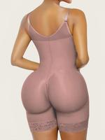 Body Shaper Zipper Nylon Tissu en maille dure Maille épaisse Version renforcée Body Suit