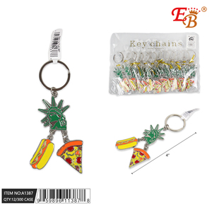 Porte-clés New York 300pcs 25DZ/CS Porte-clés en verre - Product Image 1