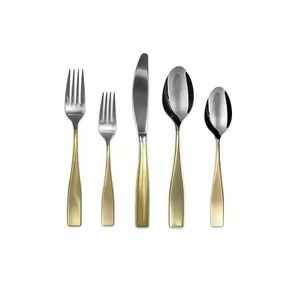 Juego de Cubiertos de Acero Inoxidable Estilo Occidental, Tenedor, Cuchara, Cuchillo para Restaurante, Hogar y Comedor - Product Image 4