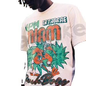 Camiseta DTG para hombre, Digital Camiseta con estampado de algodón 100%, camiseta serigrafiada, ropa de calle de peso pesado de gran tamaño, camisetas para hombre - Product Image 3