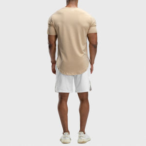 Luxury Men's Polyester/Cotton Oversize <b>T</b>-<b>Shirt</b> 100% Quality 220 Grams Custom Logo Design O-Neck Woven Pattern Print <b>Pocket</b> Quick - Product Image 3