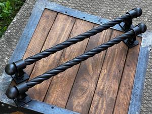 Poignée de porte en métal de style vintage, design antique et moderne pour portes en bois massif, option de logo personnalisé, quantité en gros disponible - Product Image 3