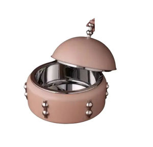 Marmite fantaisie abordable avec couvercle Casserole en bois avec couvercle en acier inoxydable Idéal pour les repas élégants à un prix de qualité supérieure - Product Image 2