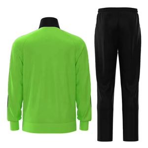 Survêtement de football de qualité thaïlandaise en gros, tous les clubs, veste à manches longues avec fermeture éclair intégrale, respirant, survêtement surdimensionné - Product Image 6