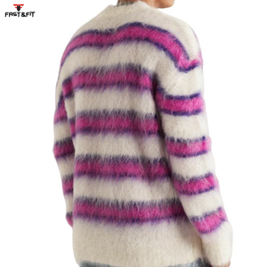 Custom Design High Quality Anti-Wrinkle Knitted Crew Neck <b>Men</b> Winter <b>Sweater</b> with Front Logo Factory Price <b>for</b> Sale - Product Image 2